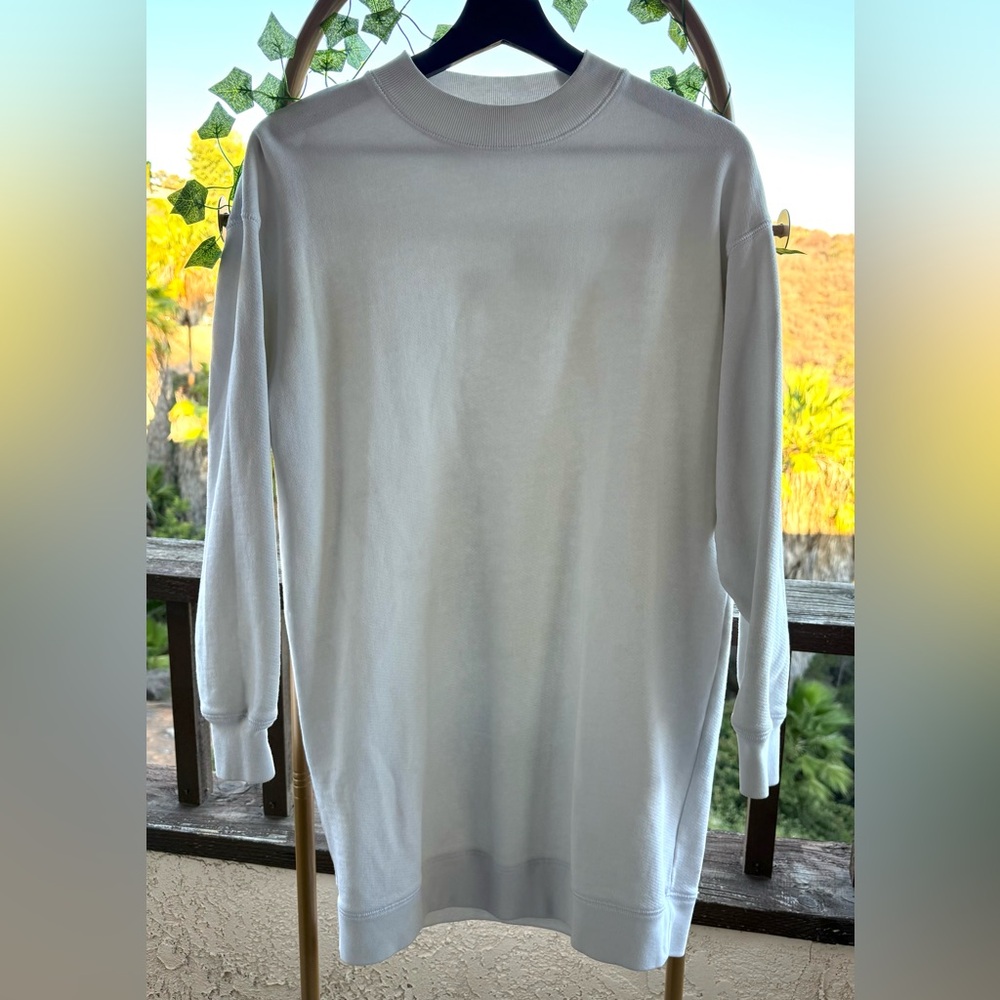 VINCE Sweater Shirt Dress